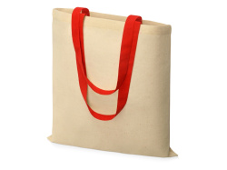 Сумка «Nevada», 100 г/м2, Цвет натуральный/красный