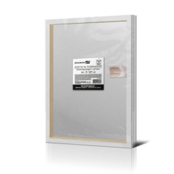 Холсты на подрамнике, набор 3 штуки, BRAUBERG ART BASIC, 30х40 см, 280 г/м2, хлопок, грунт, 192677