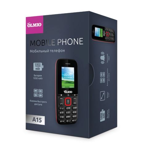 A14 Olmio (черный) Мобильный телефон
