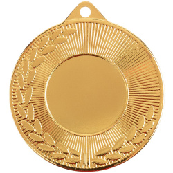 Медаль Regalia, малая, золотистая, 5х5х0,2 см