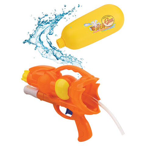 Водный пистолет "Летние забавы", 34,4х19,1х7,8 см, АССОРТИ, РК, ИК-1188, ВВ4383