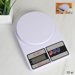 Весы кухонные электронные 10 кг / SF400 /уп 40/ без батареек