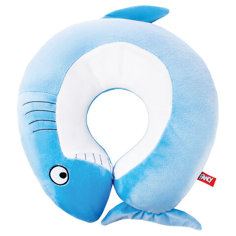 Мягкая подушка-игрушка ДЛЯ ШЕИ, подушка для путешествий прикол, ассорти, 30 см, FANCY