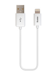 Кабель USB 2.0 - Lightning, 2м, белый, OLMIO
