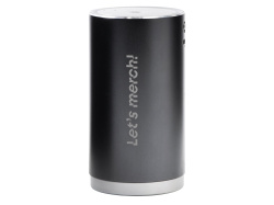 Портативный увлажнитель воздуха с функцией санитайзера «Clain» с гравировкой, Цвет графит/серебристый