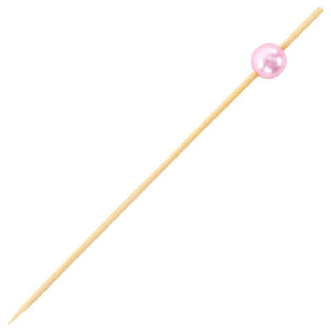 Шпажки-пики для канапе бамбуковые форма "Жемчужина" цвет микс 12 см, 100 шт., BOOMHOUSE (БУМХАУС), 701969