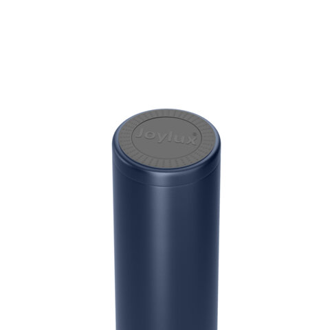 Термокружка 520 мл JOYLUX (ДЖОЙЛЮКС) ULTRA BLUE, нержавеющая сталь SUS304, синий матовый, 700278