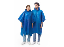 Пончо «Hawaii» c чехлом унисекс, Цвет классический синий