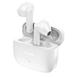Наушники беспроводные "TWE-12", True Wireless, white, OLMIO