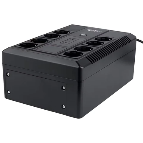 Источник бесперебойного питания SMARTWATT UPS SAFE PRO 650, 650 ВА (390 Вт), 8 розеток, 3703020270004