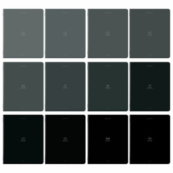 Тетради предметные, КОМПЛЕКТ 12 ПРЕДМЕТОВ, 48 л., SoftTouch, BRAUBERG "РИТМ", 405181