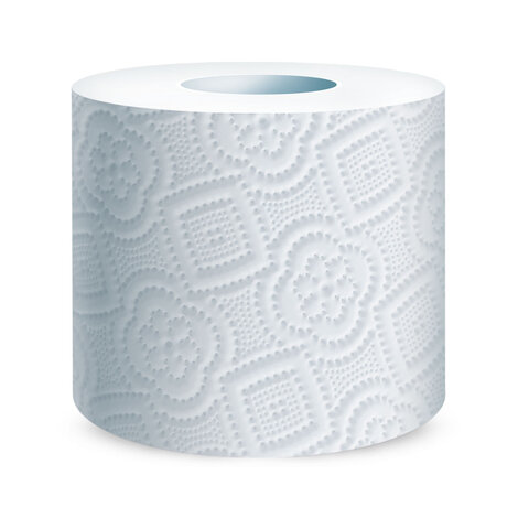 Бумага туалетная, спайка 4 шт., 2-слойная (4х21,6 м), FOCUS Optimum, белая, 5036770