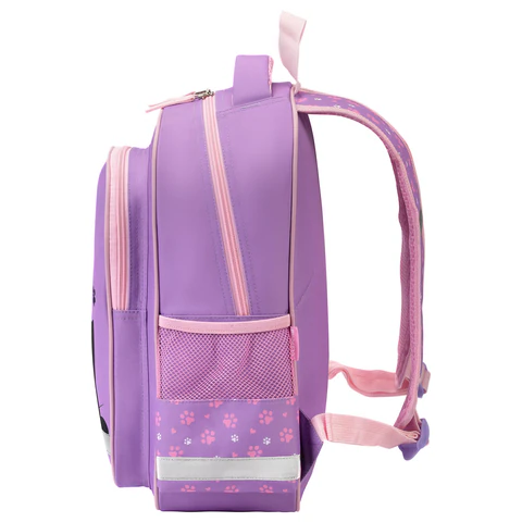 Рюкзак ПИФАГОР SCHOOL, 1 отделение, 3 кармана, "Observer cat", 38x28х14 см, 274437