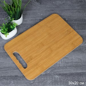 Доска разделочная 20х32x0.8 см / BBD51 /уп 80/ дерево730407