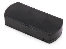 Таблетница с отделением для пластырей «Treat», Цвет темно-серый