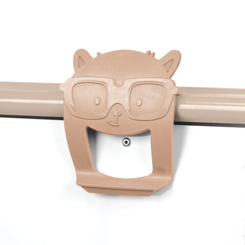 Мольберт растущий для мела/магнитно-маркерный 53х46 см, BRAUBERG "NIKA KIDS", БЕЖЕВЫЙ, 665759