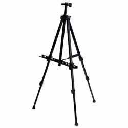 Мольберт-тренога металл переносной телескопический 110х164х91 см, чехол, BRAUBERG ART BASIC, 192576