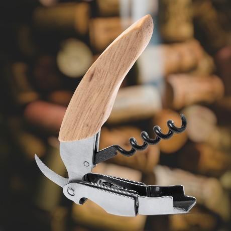 Штопор из нержавеющей стали VUREN, с двумя положениями, Бежевый