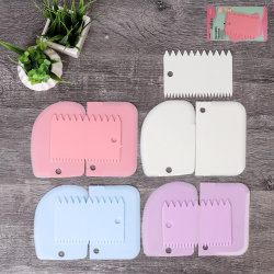 Шпатель-декоратор кондитерский 3 штуки / F-10 /уп 480/