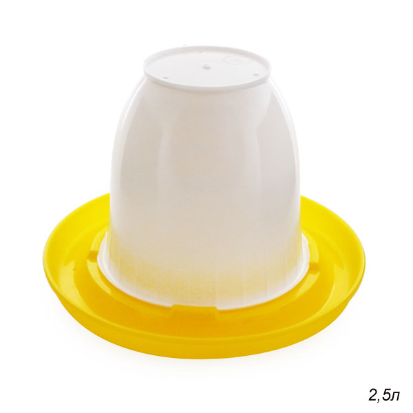 Поилка для птиц 2,5 лмикс/уп 15/