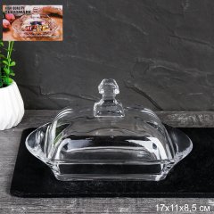 Масленка 17x10,5x9 см / HY-3421-1 /уп 24/