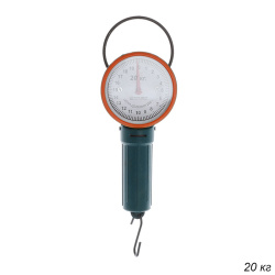 Весы безмен 20 кг круглые / HYW0030 /уп 100/ микс/ УЦЕНКА