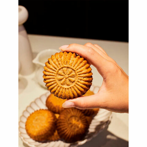 Печенье песочное "Солнышко" с начинкой из финика и кураги, БЕЗ САХАРА, 700 г