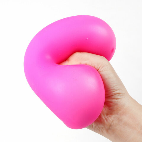 Игрушка-антистресс "ШАР", 10 см, ассорти 4 цвета, дисплей, JOLLY JOT (ДЖОЛЛИ ДЖОТ), 665812