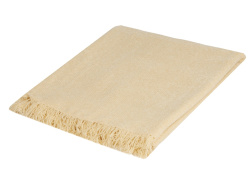 Плед «Chenille» акриловый, Цвет бежевый