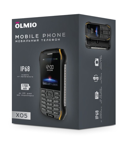 X05 Olmio (черный-желтый) Мобильный телефон