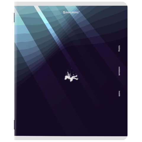 Тетради ДЭК А5 48 л. КОМПЛЕКТ 5 шт. BRAUBERG скоба, клетка, матовая ламинация, ENDLESS, 404952