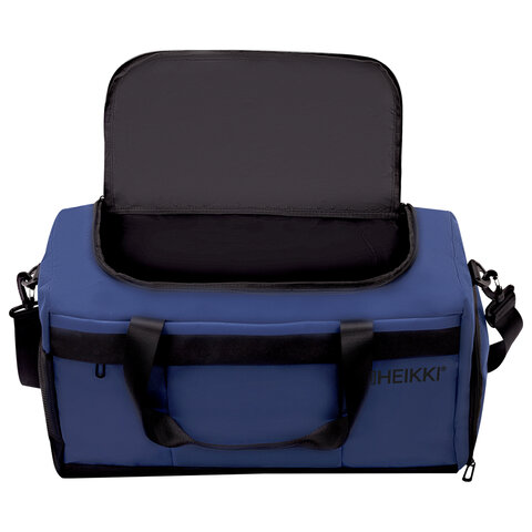 Сумка спортивная HEIKKI MOVE PLUS (ХЕЙКИ) отделение для обуви, синяя, 28х50х23 см, 273897