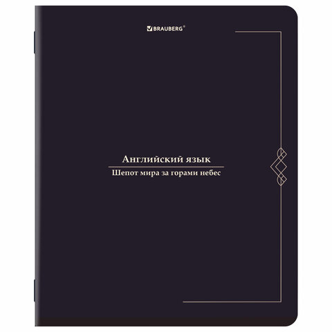 Тетради предметные, КОМПЛЕКТ 5 ПРЕДМЕТОВ, 48 л., SoftTouch, BRAUBERG "VINTAGE", 405188