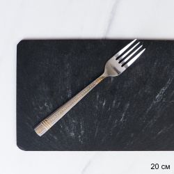 Вилка столовая 1 штука Золото Орфей Глянец / BD-100-V /уп/