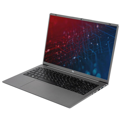 Ноутбук IRU Tactio 16ALB 16", Intel Core i5-1235U, 16 Гб, SSD 256 Гб, Windows 11 Pro, серый, 2110207