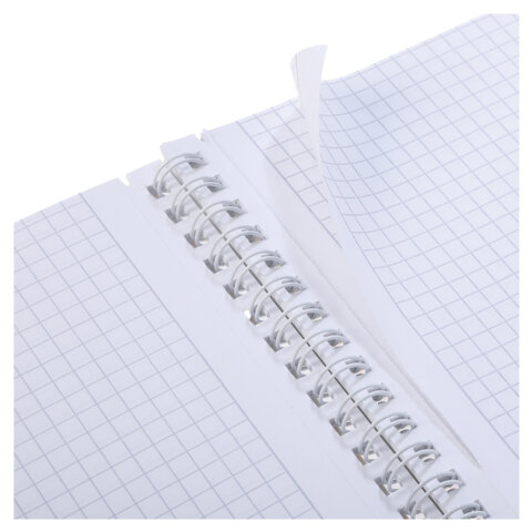 Тетрадь А4 96л. HATBER гребень, клетка, матовая ламинация, Прикосновение к природе (микс), 087981, 96Т4лВ1гр