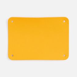 Лейбл Eta Soft Touch, XL, желтый, 5х7 см