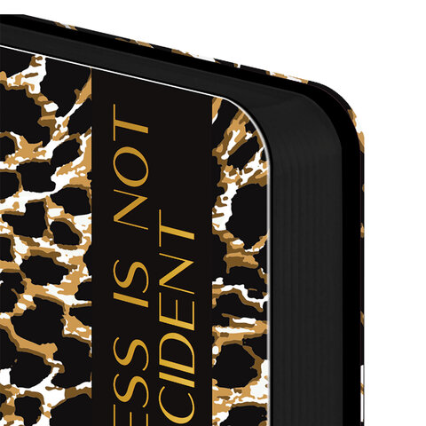 Ежедневник датированный 2026 А5 138x213 мм, BRAUBERG "Vista", под кожу, гибкий, "Leopard", 117452