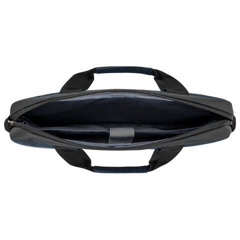 Сумка портфель HEIKKI FORWARD (ХЕЙКИ) с отделением для ноутбука 15,6", темно-синяя, 29х40х9 см, 272612