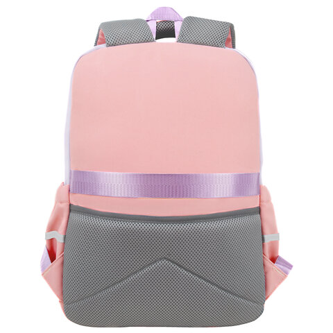 Рюкзак SNOOBAG (СНУБЭГ) PROACTIVE, 2 отделения, 7 карманов, "Нежность", сиреневый, 40х29х17 см, 274446