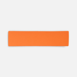 Лейбл Listra Soft Touch, S, оранжевый, 2х8 см