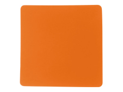 Патч «Квадрат», soft-touch, Цвет оранжевый