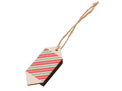 Деревянная подвеска на елку «Sweet», Цвет натуральный