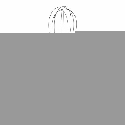 Блендер погружной BRAYER BR1242, 800 Вт, 2 скорости, 3 насадки, стакан, белый