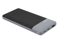 Внешний аккумулятор «NEO Charge 1C», 10000 mAh, Цвет черный, светло-серый