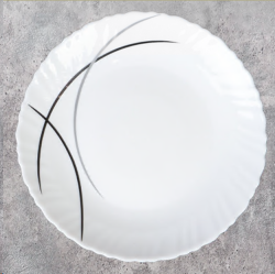 Салатник квадратный 550 мл 152 мм тарелка глубокая / FSW-65XN (7267-2) /уп 6/60/ Полосы