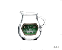 Кувшин 500 мл Мечеть-2 / 80101 /уп 6/ в гофре