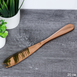 Нож столовый 3 в 1 для мяса,масла,паштетов /металл золото/ TW-242-gold /уп 400/ ПРОМО АКЦИЯ