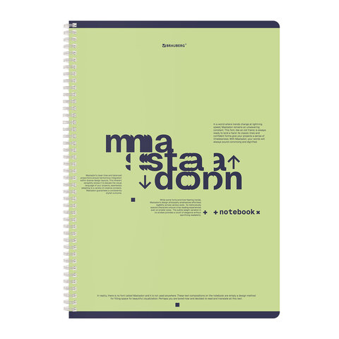 Тетради ДЭК А4 96 л. КОМПЛЕКТ 2 шт. BRAUBERG гребень, клетка, TWIN-лак, "Моноколор_2", 404876