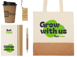 Welcome pack «Hello eco» с нанесением, Цвет натуральный